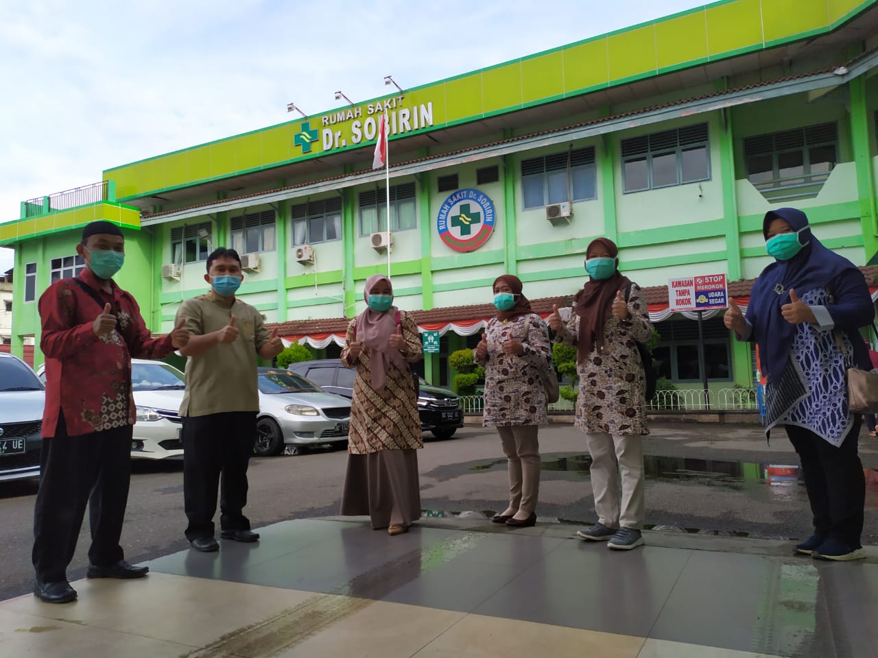 Bismillah. Selasa, 15 September 2020 Kunjungan dari Dinas Kesehatan Provinsi Sumatera Selatan dan PPI RSMH dalam Rangka Evaluasi Pelayanan Pasien Covid- 19.
